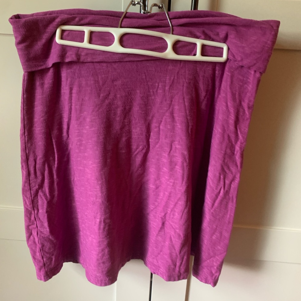 Sporty knit Columbia skirt